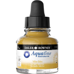 AQUAFINE WATERCOLOUR INK DALER ROWNEY - INCHIOSTRO ACQUERELLABILE 29,5 ml - n 663 GIALLO OCRA