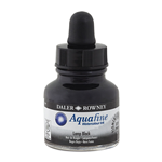 AQUAFINE WATERCOLOUR INK DALER ROWNEY - INCHIOSTRO ACQUERELLABILE 29,5 ml - n 035 NERO FUMO