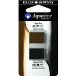 AQUAFINE WATERCOLOUR 2 PEZZI - n 065 251  GRIGIO DI PAYNE - SEPPIA