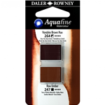 AQUAFINE WATERCOLOUR 2 PEZZI - n 247 264 TERRA D'OMBRA NATURALE - MARRONE VAN DYCK