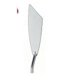 SPATOLA ASIMMETRICA PER PITTURA PER ARTISTI 7X2 CM