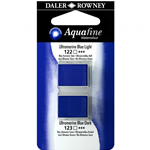 AQUAFINE WATERCOLOUR 2 PEZZI - n 122 123 BLU OLTREMARE CHIARO - BLU OLTREMARE SCURO