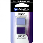 AQUAFINE WATERCOLOUR 2 PEZZI - n 406 413 VIOLETTO COBALTO - MALVA PERMANENTE