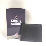 PORTAFOGLIO IN PELLE MEN'S - NERO