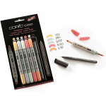 SET COPIC "CIAO MARKER" 5+1 - COLORI PASTELLO