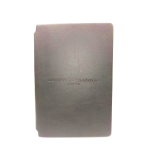 NOTEBOOK A6 NERO - FOGLI BIANCHI