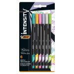 BLISTER 6 FINELINER BIC INTENSITY - PUNTA FINE SINTETICA 