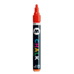 PENNARELLO CHALK PUMP MARKER MOLOTOW - PUNTA BULLET 4MM - 007 NEON ARANCIONE