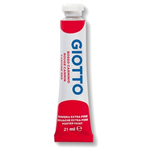 TEMPERA EXTRA FINE GIOTTO tubetto 12 ml - n 009 ROSSO CARMINIO