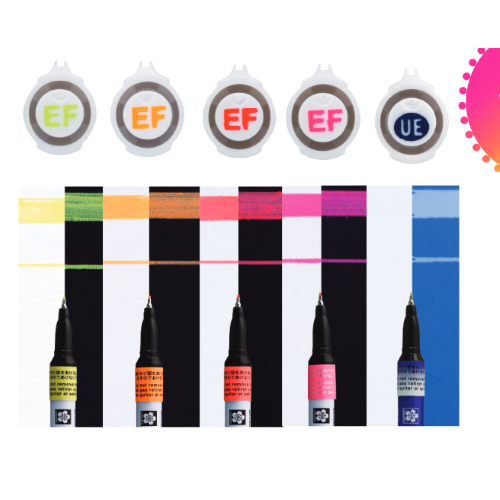 PENNARELLO PEN TOUCH EXTRA FINE SAKURA - GIALLO FLUO