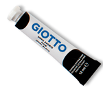 TEMPERA EXTRA FINE GIOTTO tubetto 12 ml - n 024 NERO