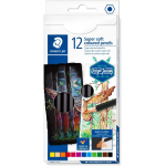 MATITE COLORATE CON MINA SUPER MORBIDA STAEDTLER - CONF. 12 PEZZI