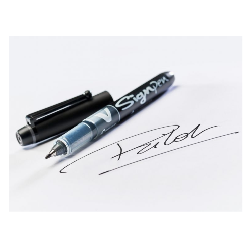 PENNARELLO PILOT V SIGN PEN - NERA