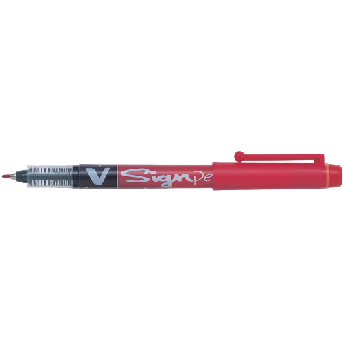 PENNARELLO PILOT V SIGN PEN - ROSSO