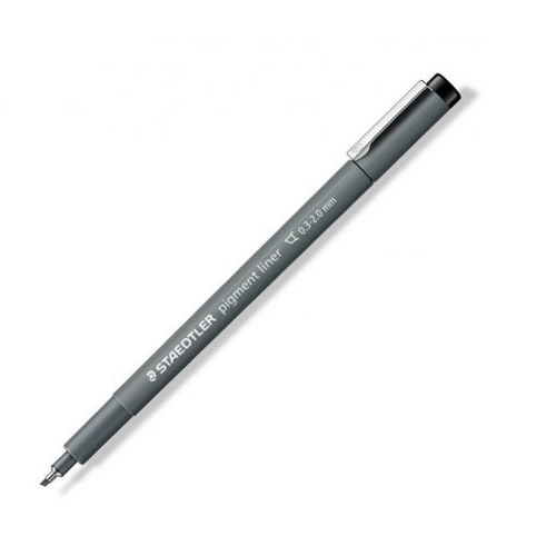 PENNARELLO PIGMENT LINER - PUNTA SCALPELLO