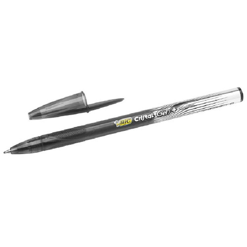 Cartolibreria L'Idea  PENNA BIC CRISTAL GEL+ MEDIUM (NERO) - BIC