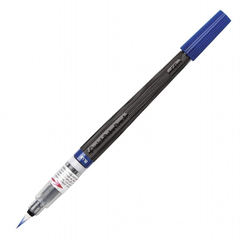 PENNELLO COLOR BRUSH PIGMENT PENTEL CON SERBATOIO PER INCHIOSTRO A PIGMENTI PUNTA LARGA 