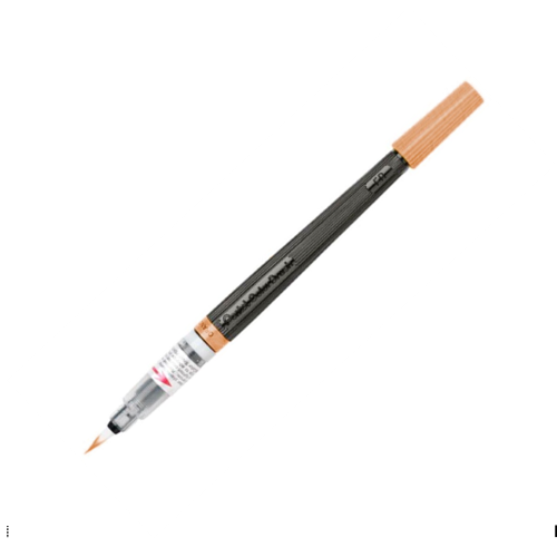PENNELLO COLOR BRUSH PIGMENT PENTEL CON SERBATOIO PER INCHIOSTRO A PIGMENTI PUNTA LARGA 