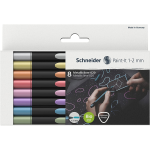 PENNARELLI SCHNEIDER PAINT IT METALLIC LINER 1-2 MM - CONF. 8 PEZZI