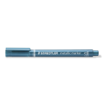 PENNARELLO STAEDTLER METALLIC PEN 1-2 MM - AZZURRO