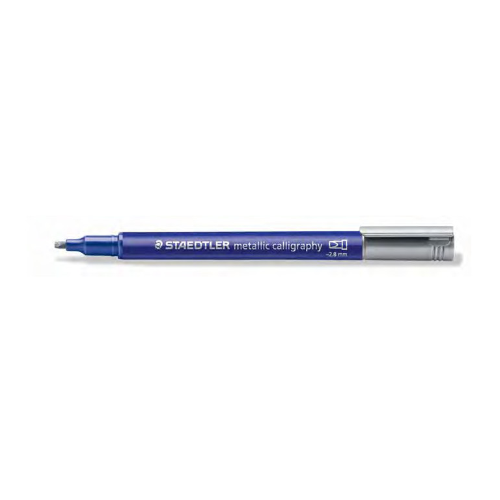PENNARELLO STAEDTLER CALLIGRAPHY 2,8 MM - ARGENTO