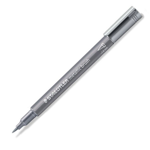 PENNARELLO STAEDTLER BRUSH 1-6 MM - ARGENTO