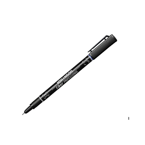 PENNARELLO IN FIBRA KOH-I-NOOR FIBER PROFESSIONAL - 0.5 MM BLU