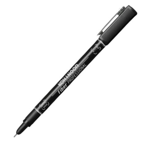 PENNARELLO IN FIBRA KOH-I-NOOR FIBER PROFESSIONAL - 0.2 MM