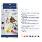 SCATOLA DA 12 CRETE SOFT PASTELS FABER CASTELL