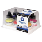 AQUAFINE WATERCOLOUR INK DALER ROWNEY - CONFEZIONE 6 COLORI DA 29,5ML E UN PENNARELLO FW punta fine