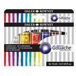STARTER SET AQUAFINE GOUACHE DALER&ROWNEY - 6 TUBETTI X 15 ML