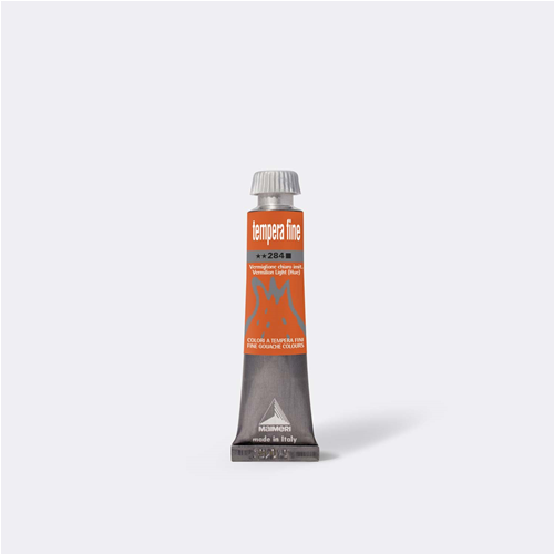 TEMPERA FINE MAIMERI - Colori a tempera fini - 20 ML - n 284 VERMIGLIONE CHIARO IMITAZIONE