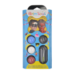 KIT TRUCCABIMBI - SET CIALDE TRUCCO CON PENNELLO - SPIDER MAN E BATMAN