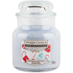 YANKEE CANDLE SMALL JAR - SNOWFLAKES & SLEIGHRIDES