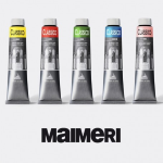 OLIO CLASSICO MAIMERI - Colori a olio superfini - 20 ML - n 131 OCRA GIALLA