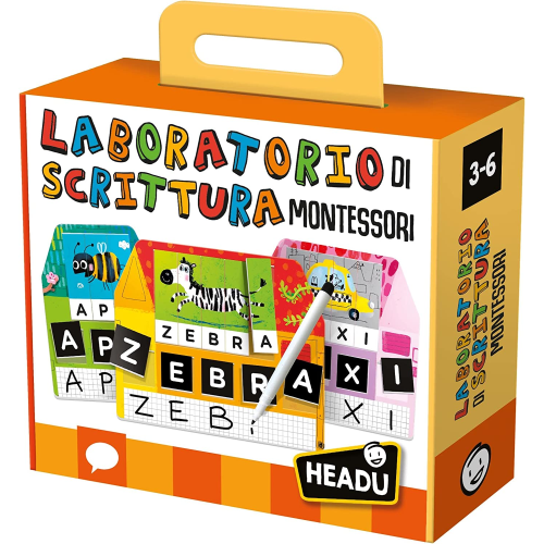 LABORATORIO DI SCRITTURA MONTESSORI HEADU - 3-6 ANNI