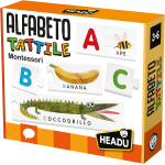 ALFABETO TATTILE MONTESSORI HEADU - 3-6 ANNI