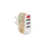 CARICABATTERIE DA MURO PLUG & CHARGE (3 USB) - TRAVEL