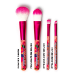 SET DI 4 PENNELLI PER IL TRUCCO - FLOWERS