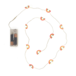 FILO DI LUCI LED  FORMA DI ARCOBALENO