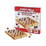 GIOCO DELLA DAMA & TRIA IN LEGNO RONCHI SUPERTOYS