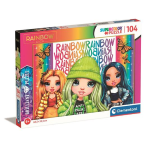PUZZLE DA 104 PEZZI - RAINBOW HIGH