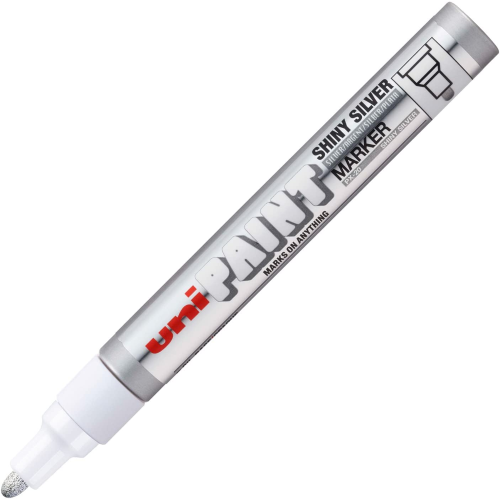 PENNARELLO MEDIO PX-20(L) UNI PAINT - SHINY SILVER