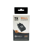 ADATTATORE DA MURO TX-ADAPT03 WALL 3.0 18W ATTACCO USB