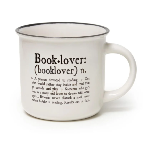 Cartolibreria L'Idea  TAZZA IN PORCELLANA - CUP-PUCCINO - BOOK LOVER -  LEGAMI