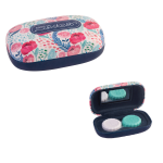 PORTA LENTI A CONTATTO CON SPECCHIETTO LEGAMI - HAPPY FLOWERS