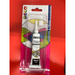 COLORE A RILIEVO DECO FINTO PIOMBO 10 ML - NERO