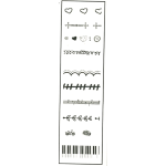 WHASHI TAPE - SET 10 ROTOLI X 3M
