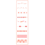 WHASHI TAPE - SET 10 ROTOLI X 3M