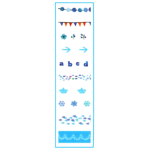 WHASHI TAPE - SET 10 ROTOLI X 3M
